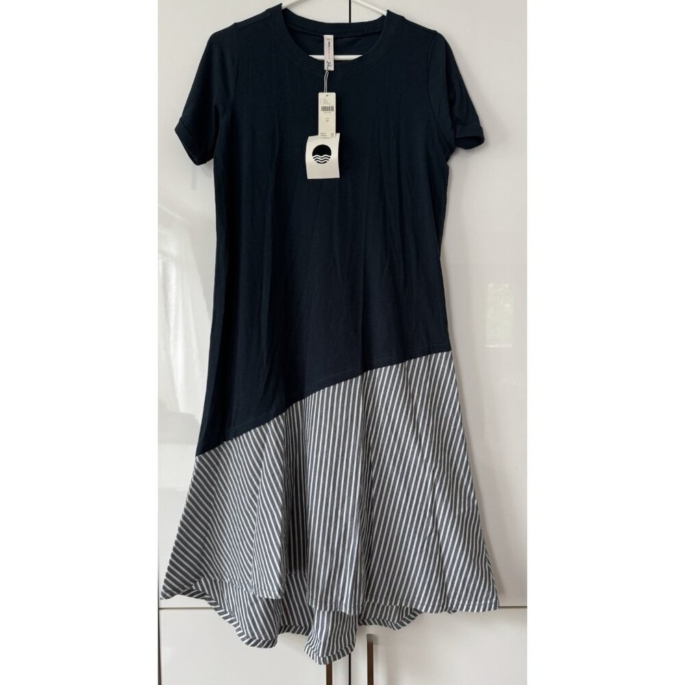 NWT Size XXS - Anthropologie 100% Cotton Twofer Midi Dress (NWT US$ 98)